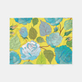 Rosen 24 fleecedecke (Vorderseite (Horizontal))