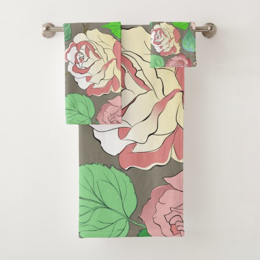 Rosen 30 badhandtuch set (Insitu)