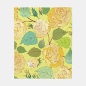Rosen 4 fleecedecke (Vorderseite)