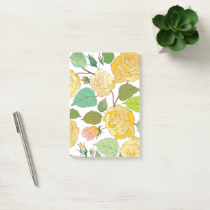 Rosen 9 post-it klebezettel