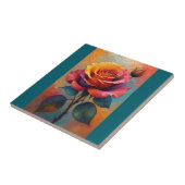 Rosen-Abstrakte Kunst Fliese (Seite)