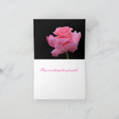 Rosen-Anlass-Anmerkungs-Karte Karte (Innenseite)