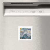 Rosen auf blau magnet (In Situ (Geschirrspüler))