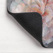 Rosen auf Grau Mousepad (Ecke)