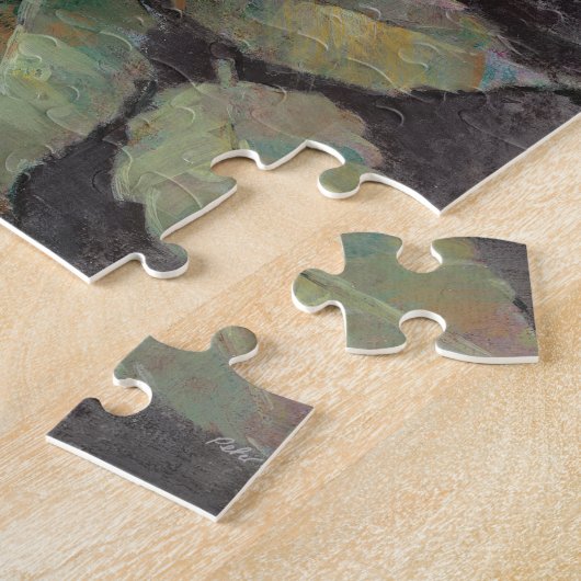 Rosen auf Grau Puzzle (Seite)