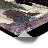 Rosen aus dem Pfau Poster (Ecke)