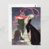 Rosen aus dem Pfau Postkarte (Vorne/Hinten)