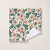 Rosen Badhandtuch Set (Waschlappen)