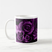 Rosen-Becher lila Tasse (Links)