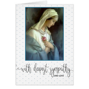 Rosen-Beileids-Beileid Jungfrau-Marys rosa