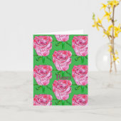 Rosen Blank Karte (Gelbe Blume)