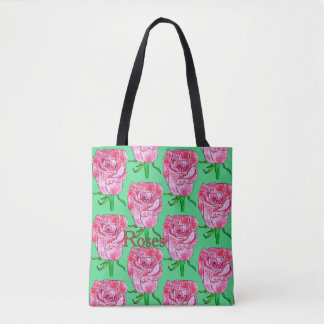 Rosen Blank Tasche