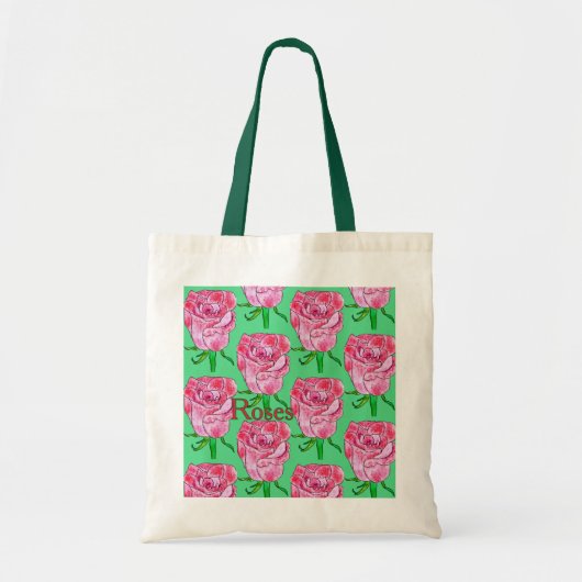 Rosen Blank Tragetasche (Vorne)