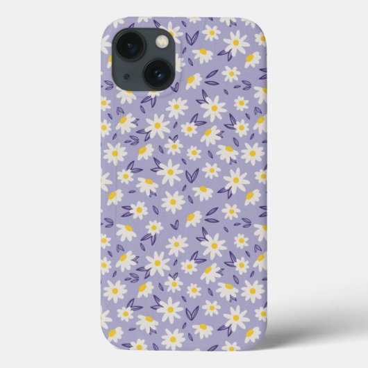 Rosen, blau, weiß und gelb Case-Mate iPhone hülle (Rückseite)