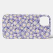Rosen, blau, weiß und gelb Case-Mate iPhone hülle (Rückseite (Horizontal))