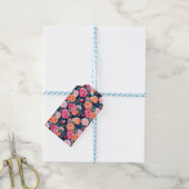 Rosen blühende Blumen Muster-80037 Geschenkanhänger (Mit Garn)