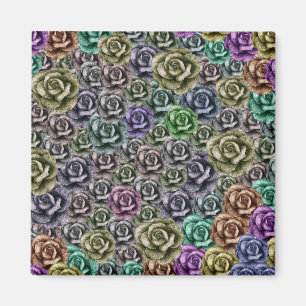 ROSEN BLUMEN ÄSTHETISCHER STIL MAGNET