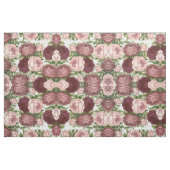Rosen-Blumen Burgunders Vintagen Land Chic rosa Stoff (Fat Quarter (45,7 x 55,9 cm))