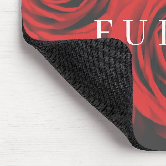 Rosen-Blumen-Mausunterlage Mousepad (Ecke)