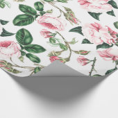 Rosen-Blumen-Verpackungs-Papier Geschenkpapier (Ecke)