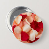 Rosen-Blumenblatt-Knöpfe Button (Vorne & Hinten)