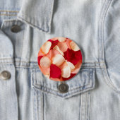 Rosen-Blumenblatt-Knöpfe Button (Beispiel)