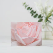 Rosen-Blumenblatt-Postkarte Postkarte (Stehend Vorderseite)