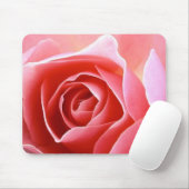 Rosen-Blumenblatt-Rosa Mousepad (Mit Mouse)