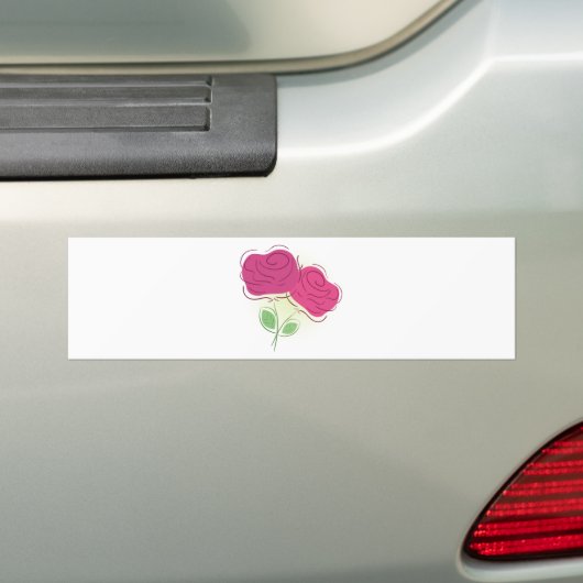 Rosen-Blumendekor Autoaufkleber (Auf Auto)