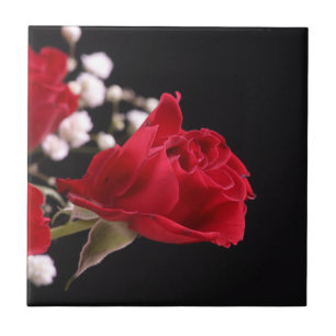 Rosen-Blumenfliese Fliese