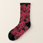 Rosen-Blumensocken Socken (Links - Außen)