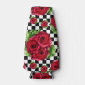 Rosen-Blumenstrauß-BlumenLiebe Rockabilly Flaschenkühler (Vorderseite)