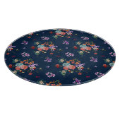 Rosen-Blumenstrauß-Blumenmuster Schneidebrett (Ecke)