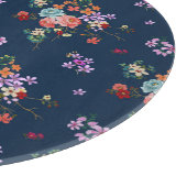 Rosen-Blumenstrauß-Blumenmuster Schneidebrett (Ecke)
