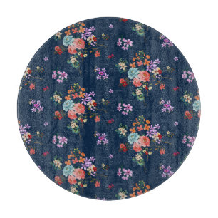 Rosen-Blumenstrauß-Blumenmuster Schneidebrett