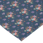 Rosen-Blumenstrauß-Blumenmuster Tischdecke (Schrägansicht)