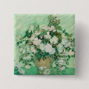 Rosen - Blumenstrauß Button