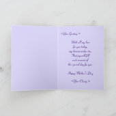 Rosen-Blumenstrauß Karte (Innenseite)