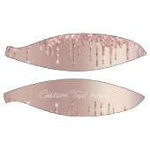 Rosen Blush Glitzer Tropfen Benutzerdefinierter Te Basketball (Panele)