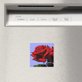 Rosen-Blüten-Blumen-Hochzeits-Geburtstags-Natur Magnet (In Situ (Geschirrspüler))
