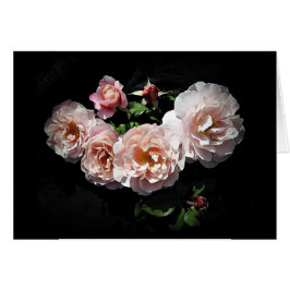 Rosen-Blüten-Lächeln-Karten durch Stan das Roseman