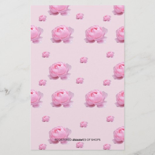 Rosen, Bridal Luncheon Briefpapier (Rückseite)