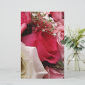 Rosen Briefpapier (Stehend Vorderseite)