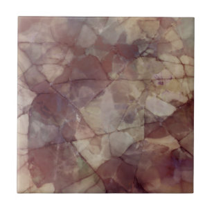 Rosen-Brown-Marmor Fliese