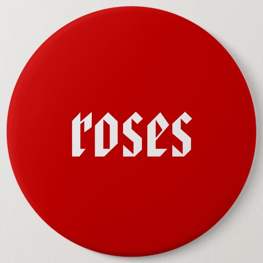Rosen Button (Vorderseite)