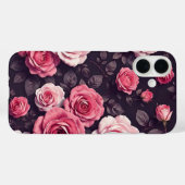 Rosen Case-Mate iPhone Hülle (Rückseite (Horizontal))