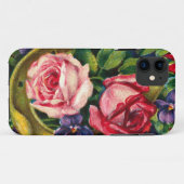Rosen Case-Mate iPhone Hülle (Rückseite (Horizontal))