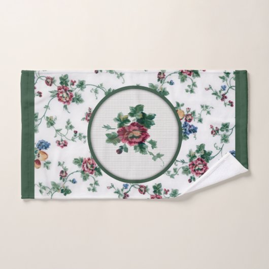 Rosen Cross Stitch Handtuch Set (Handtuch)