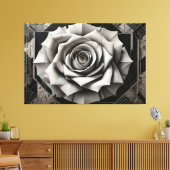 Rosen des gebrochenen Lichts Leinwanddruck (Insitu (Wohnzimmer))