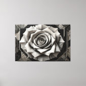 Rosen des gebrochenen Lichts Leinwanddruck (Vorderseite)